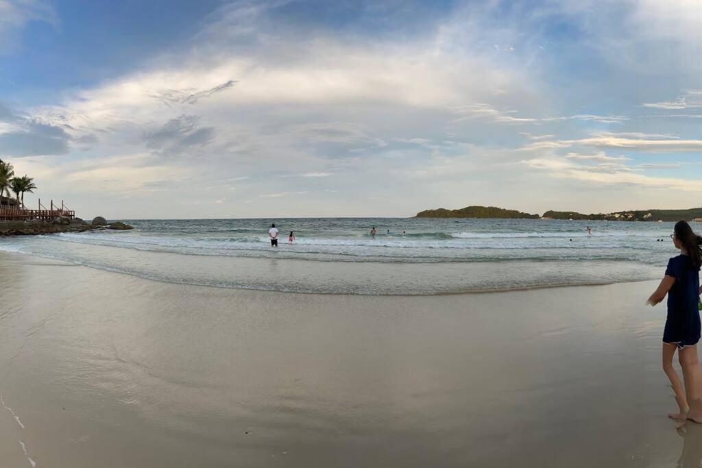 Apto Vista Mar -250Mts Da Praia Бомбиняс Екстериор снимка